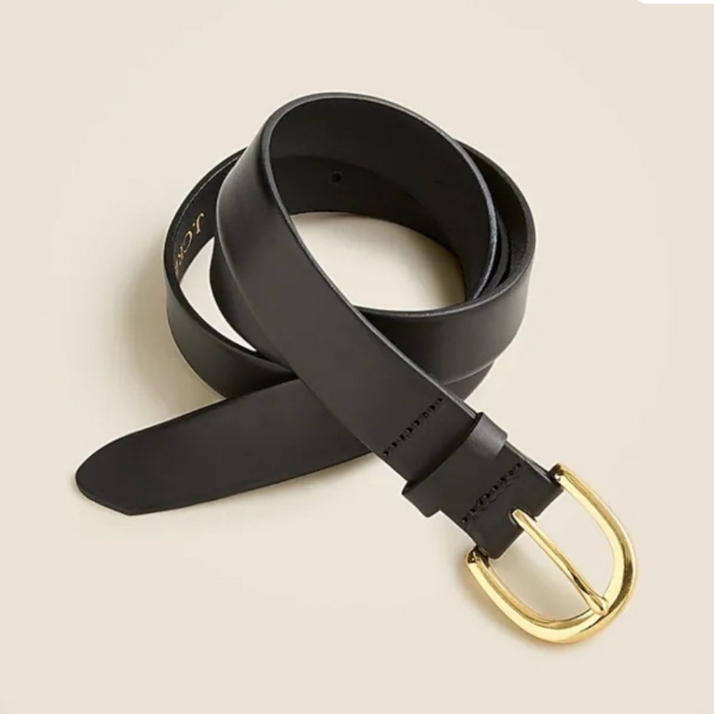 J. Crew Basic Italian Leather Belt
